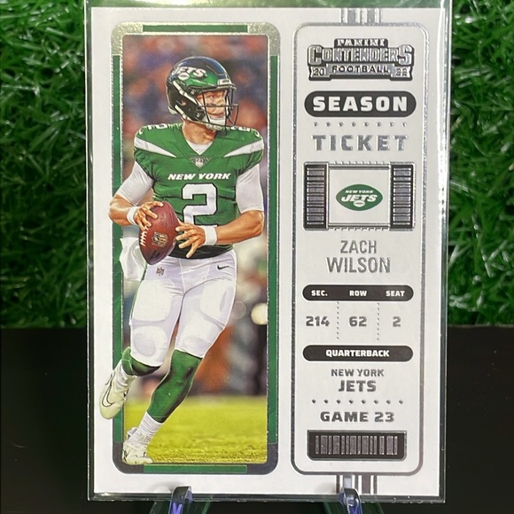7. Panini Lot of 10 New York Jets Football Trading Cards 🏈 - Picture 9 of 10